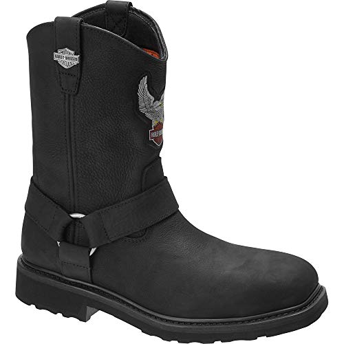 Harley-Davidson Footwear D93636 bota Negro, color Negro, talla 44 EU