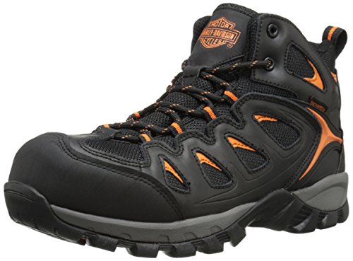 Harley-Davidson Men's Woodridge CT Waterproof-M, Black, 7.5 M US