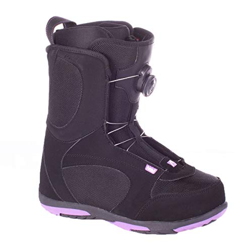 Head Cabeza Coral Boa Mujeres Botas de Snowboard para Hombre 2018, Negro/Morado