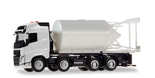 Herpa 013604 Minikit: Volvo FH GL. Silo de colocación camión 4 Ejes, Blanco