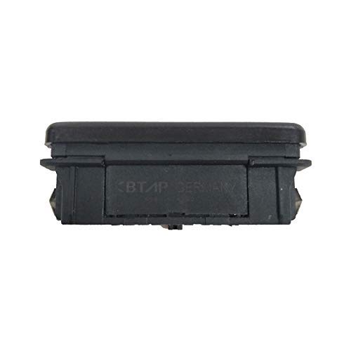 Interruptor de interruptor de emergencia para luz de emergencia para BMW 3 5 7 8 Series M3 M5 Z3 E36 E34 E31 61311374220 61311390722 (negro)