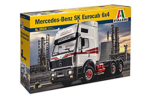 Italeri- 1:24, Mercedes Benz SK Eurocab 6x4. (510003924)