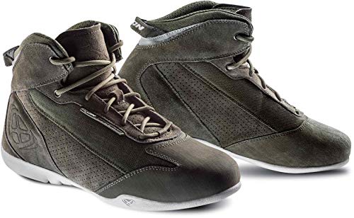 Ixon Speed Vented - Botas para Moto, Color Caqui, 44