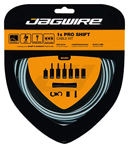 Jagwire Pro - Cables y Fundas para Adulto, Unisex, Gris, Talla única