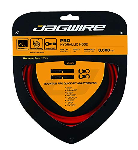 Jagwire Pro - Cables y fundas para adulto, unisex, rojo, talla única