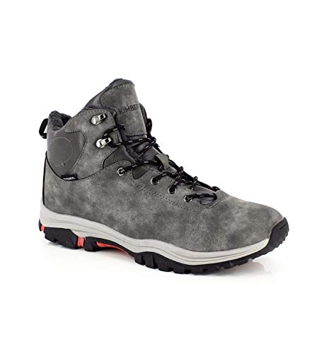 KIMBERFEEL Nanda, Botas para Nieve para Hombre, Gris, 37 EU