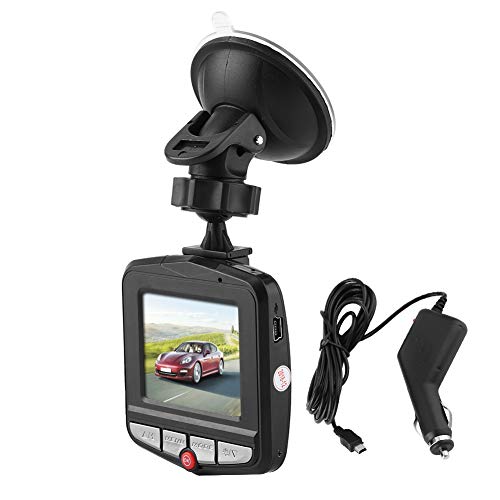 KIMISS Full HD 1080P 2.2inch Dash Cam, Cámara DVR para coche 170 ° Digital Driving Video Recorder A5