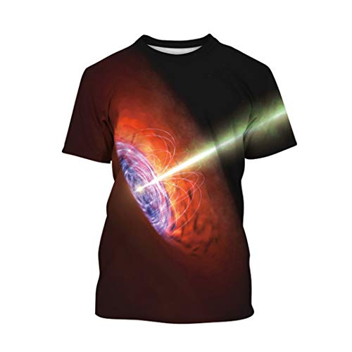 Kotwerer Divertido del Espacio Galaxy impresión 3D Camiseta de los niños Tops Casuales otoño del Resorte de Las Muchachas de Sudaderas con Capucha 35 12T