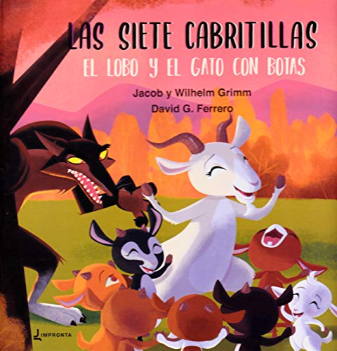 Las siete cabritillas, el lobo y el Gato con Botas