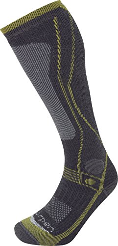 Lorpen T3 Heavy Trekker - Calcetines para sobrepantorrilla, color carbón, talla grande