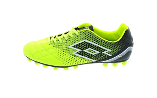 Lotto Spider 700 XIII HG28, Botas de Fútbol Hombre, Amarillo / Negro (Ylw Saf / Blk), 43.5 EU