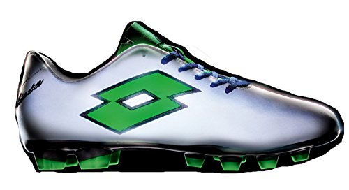 Lotto Sport SOLISTA TX, Botas de fútbol Hombre, Gris-Grau (MT SIL/M.N.GRN), 43