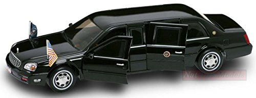 LUCKY Die Cast Model Compatible con Cadillac DEVILLE Bill Clinton 2001 Presidential Series 1:24 DIECAST LDC24018