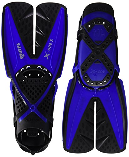 Mares X-One S Aletas, Unisex Adulto, Blue, L/XL