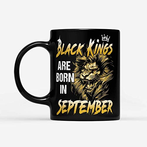 N\A Los Reyes Negros Nacen en septiembre - Taza Negra