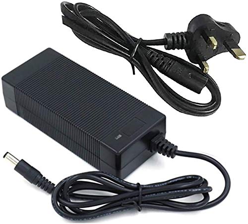 N\C Cargador de batería de Scooter eléctrico, 29.4V / 42V / 54.6V / 67.2V 2A Adaptador de Cargador para Cargador Mobility Scooter Charger para Silla de Ruedas eléctrica Golf Buggy E-Bike, Negro