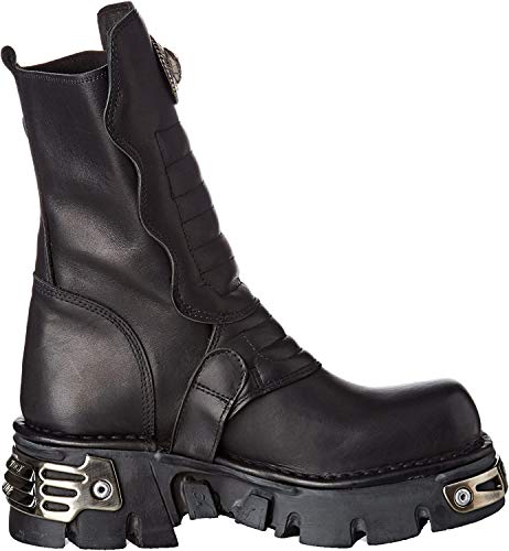 New Rock M-391x-S1 - Botas de Motorista Unisex, Negro (Noir Black), 40 EU