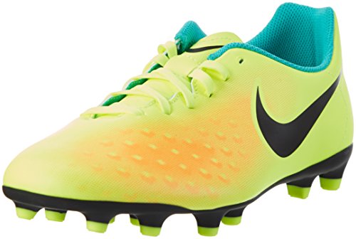 Nike Magista Ola II FG, Botas de fútbol Hombre, Amarillo (Volt/Black-Total Orange-Clear Jade), 42 EU