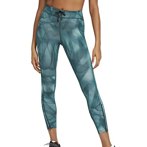 NIKE Pantalón para Mujer. Dark Teal Green/Reflective SIL M