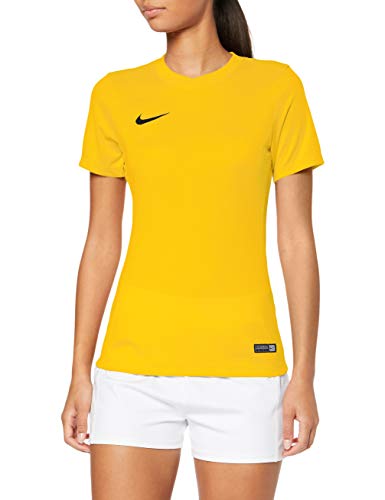 NIKE SS W Park Vi JSY Camiseta de Manga Corta, Mujer, Dorado (University Gold/Black), L