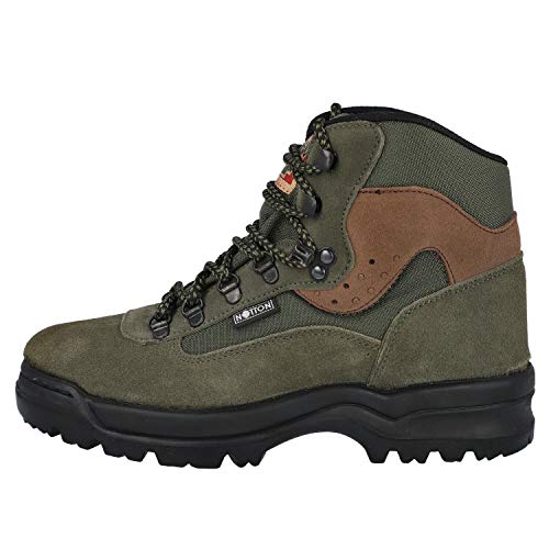 NOTTON 755 Botas Trekking - Cuero para: Hombre Color: Verde Talla: 41