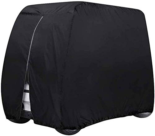 NXX Cubierta para Buggy Carrito De Golf Impermeable para EZGO, Club Car, Yamaha, Resistente Lluvia Impermeable Resistente Al Sol Protección Prueba Polvo