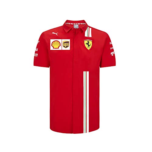 Official Formula One - Scuderia Ferrari 2020 Puma - Camisa de Equipo - Size:L