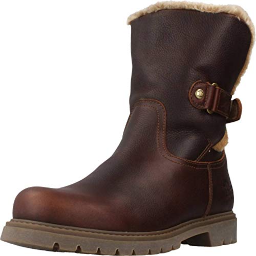 PANAMA JACK Botas de Mujer Felia B42 Napa Grass Castaño/Chestnut 39 EU