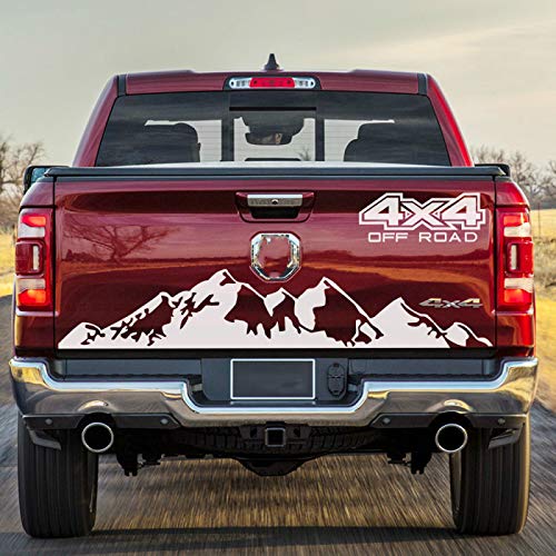 para camioneta Ford Ranger Raptor, para Isuzu DMA, para Nissan NAVARA, para Toyota Hilux, Pegatina de Vinilo para Coche 4x4 Off Road Image Accesorios para Coche