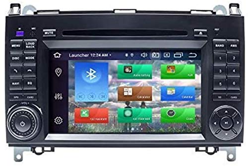 para Mercedes-Benz W169 W245 B160 B170 B180 B200 W639 Vito Viano W906 Sprinter VW Crafter Android 10 Octa Core 4GB RAM 128GB ROM 7" Radio de Coche Estéreo Navegador GPS Coche Auto Play OBD.