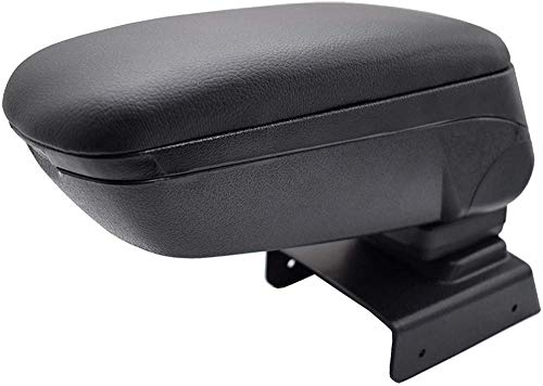 , para Opel Astra H 2004-2014 Consola de Contenido de reposabrazos de Cuero Suave en Caja Negra 2005 2006 2007 2008 2009 2010 2011 2012 2013