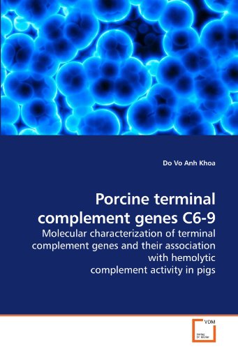 Porcine terminal complement genes C6-9