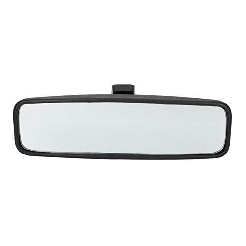 PREPP Reemplazo del Espejo de la Vista Trasera del Interior del Coche 814842 Ajuste para Peugeot 107 206 106 Toyota Aygo Citroen C1 (Color : Black)