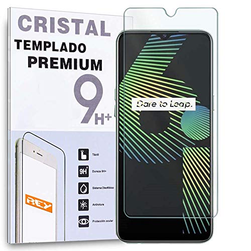 Protector de Pantalla para OPPO REALME 6i - REALME C3 - REALME 5i - REALME 5 - REALME 5S - REALME C11 - C15, Cristal Vidrio Templado Premium