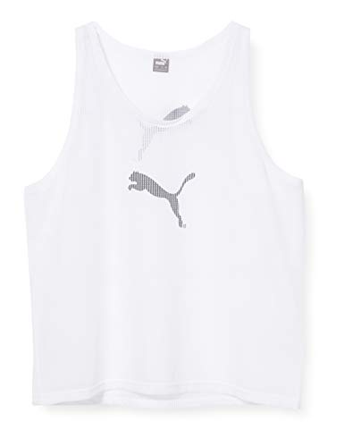 PUMA Bib Petos De Futbol, Hombre, White, M