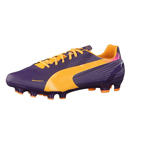 Puma Evospeed 4.2 FG, Botas de fútbol Hombre, Morado, 10.5