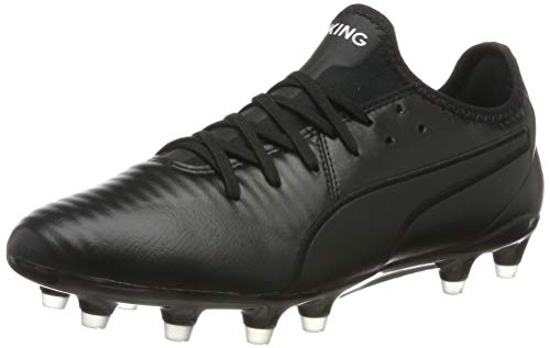 Puma - King Pro FG, Botas de fútbol Unisex Adulto, Negro (Puma Black-Puma White 01), 40 EU