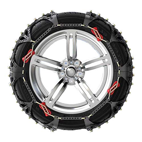 QCYP La Cadena de Nieve es Adecuada para Renault SA Koleos 225 / 60R17225 / 55R18 225 / 65R17 Cadena de Emergencia para neumáticos de automóvil, Koleos, 225 / 60R17