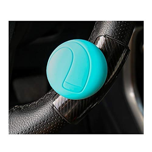 Saladplates-LXM Spinner de Volante para vehículos, Mango de Potencia fácil de Manejar, Perilla de Volante Compatible con Accesorios de Volantes Citroen C4 Cactus (Color : Blue)