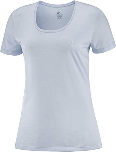 SALOMON Agile Camiseta Deportiva De Manga Corta Para Mujer