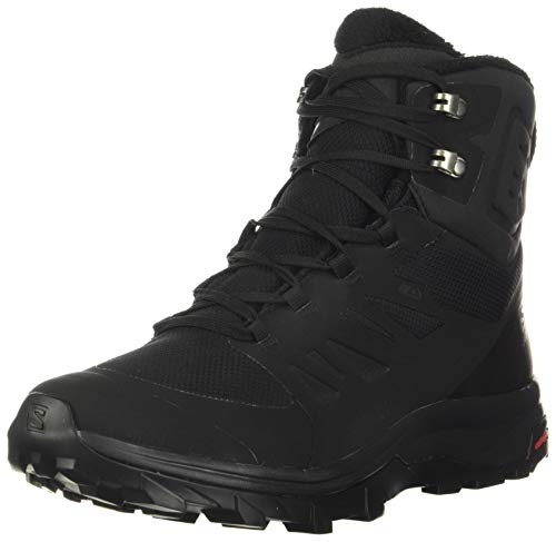 Salomon OUTblast TS CSWP, Zapatillas de Senderismo Hombre, Color: Negro (Black/Black/Black), 46 EU