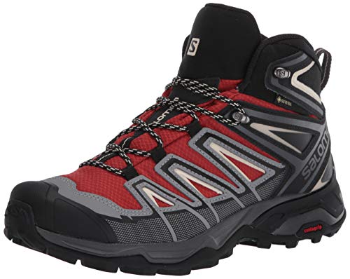 SALOMON Shoes X Ultra, Botas de Senderismo Hombre, Gris (Burnt Brick/Black/Bleached Sand), 43 1/3 EU