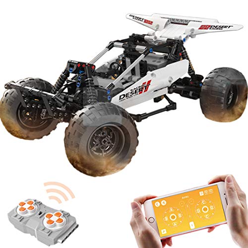 SICI Technic Buggy con 3 motores, teledirigido Technic Extreme Off-Roader modelo bloques de construcción 394 piezas compatible con la técnica Lego