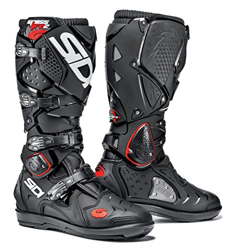 Sidi Sidi Crossfire 2 SRS Botas para Motocicleta, Negro, 43