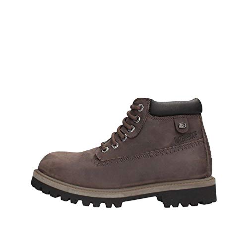 Skechers Sergeants Verdict - Botas de Cuero para Hombre, Color Gris (Grau (Char)), Talla 40