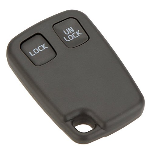 SODIAL Reemplazo 2 botones Entrada sin llave Caja de llave Cascara de llave Llavero de coche remoto y ？ Control de boton Compatible con VOLVO S40 S60 S70 S80 S90 V40 V70 V90 XC70 XC90