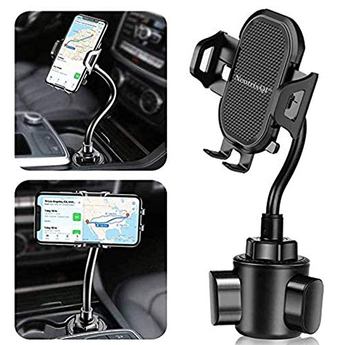 Soporte Coche Móvil, Porta de Cuello de cisne para teléfono compatible con iPhone 12 11 Pro Max XR X 8, Samsung Galaxy S20 S10 S9 Note 10 9 8 Porta Movil Coche