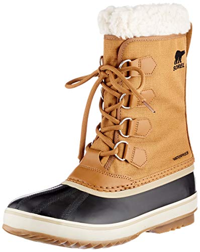 Sorel 1964 Pac Nylon, Botas de Invierno Hombre, Marrón (Camel Brown, Black), 41 EU