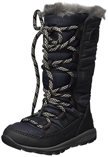 Sorel Children's Whitney Lace, Botas de Nieve Niñas, Negro (Black), 28 EU