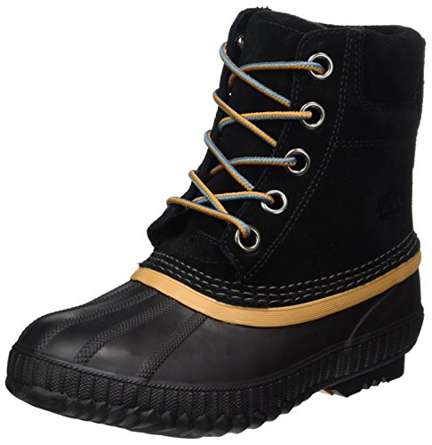 Sorel Youth Cheyanne II Lace, Botas de Nieve Niños, Negro (Black/Black), 33 EU